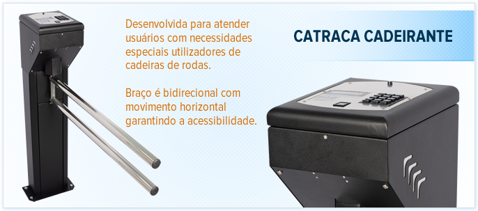 Catraca Cadeirante