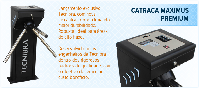 Catraca Maximus Premium Catraca Maximus Premium
