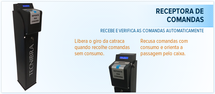 Receptora de Comandas Tecnibra Receptora de Comandas Tecnibra