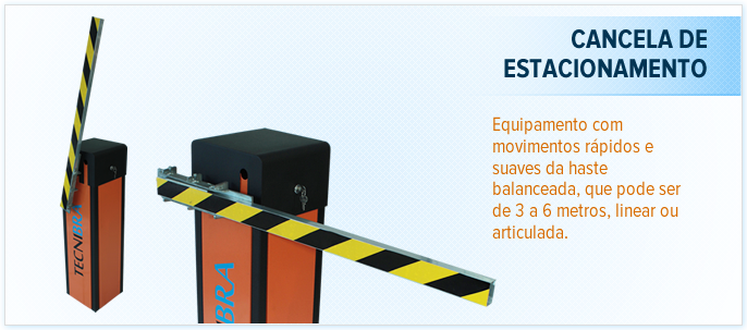 Cancela Universal para Estacionamento Cancela Universal para Estacionamento
